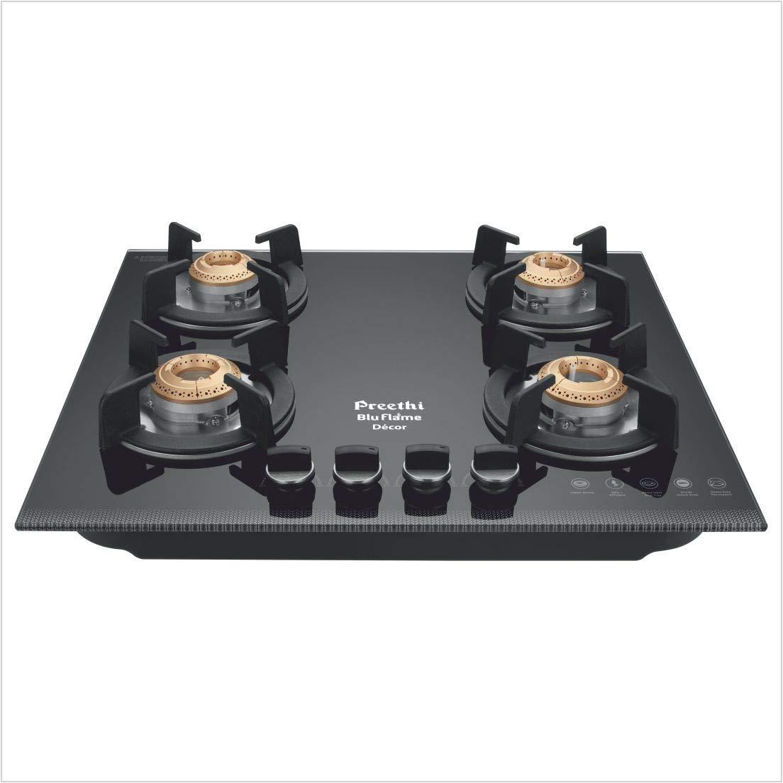 preethi 4 burner stainless steel gas stove price