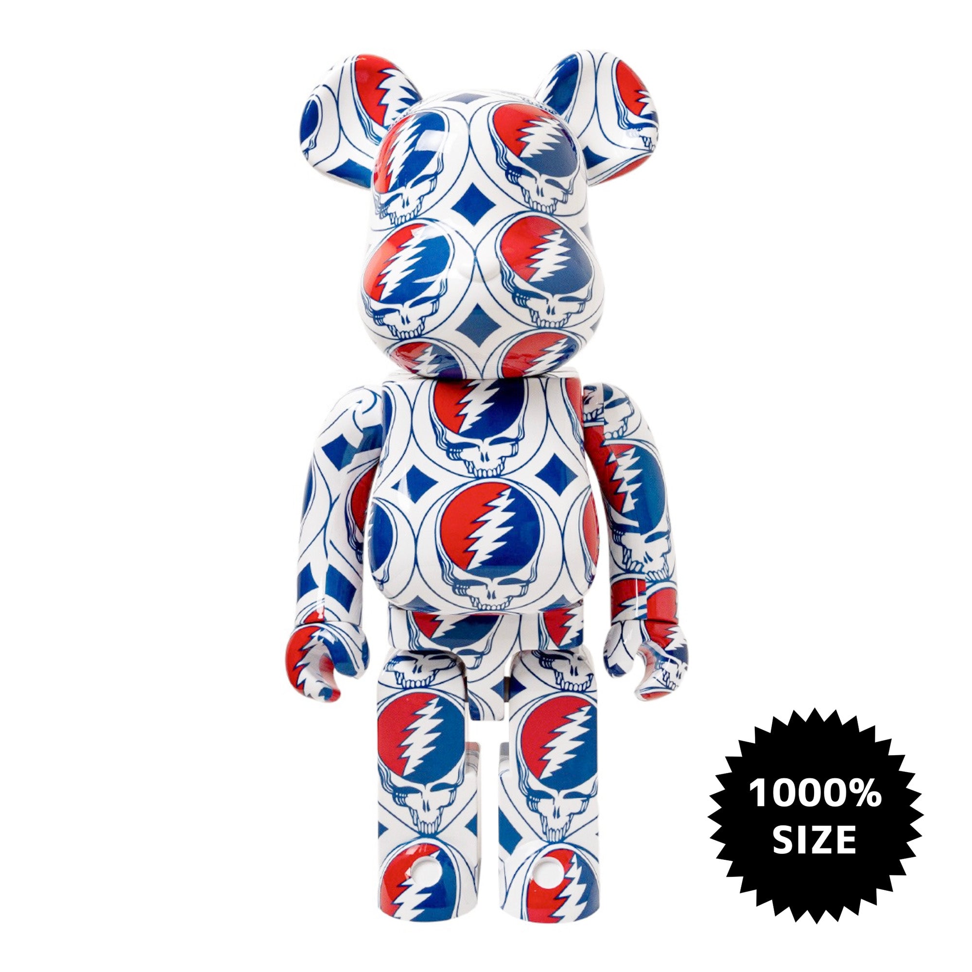 MEDICOM TOY: BE@RBRICK - Grateful Dead Steal Your Face 1000%