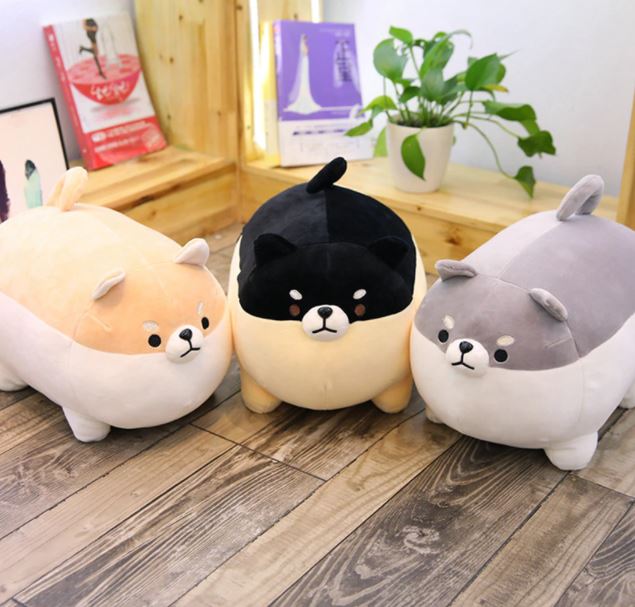 long shiba plush