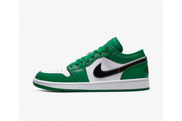 air jordan 1 low green pine