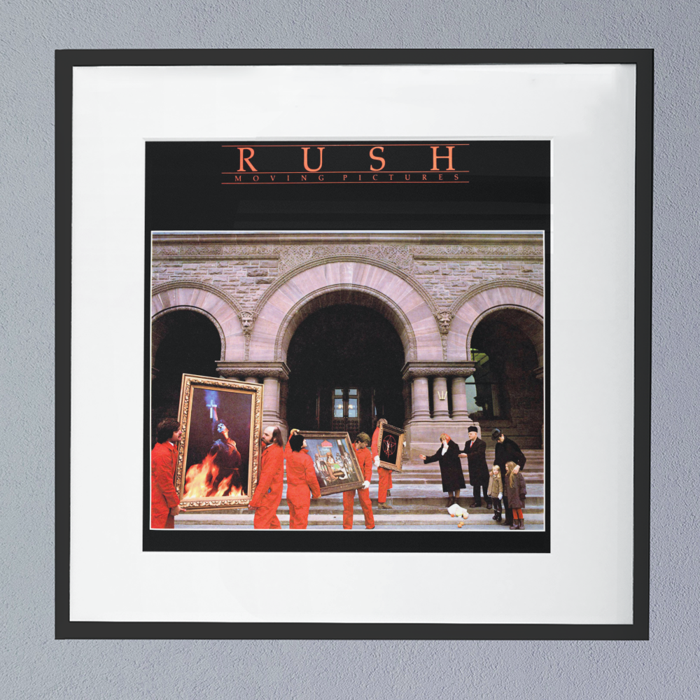 rush moving pictures album cover meaning