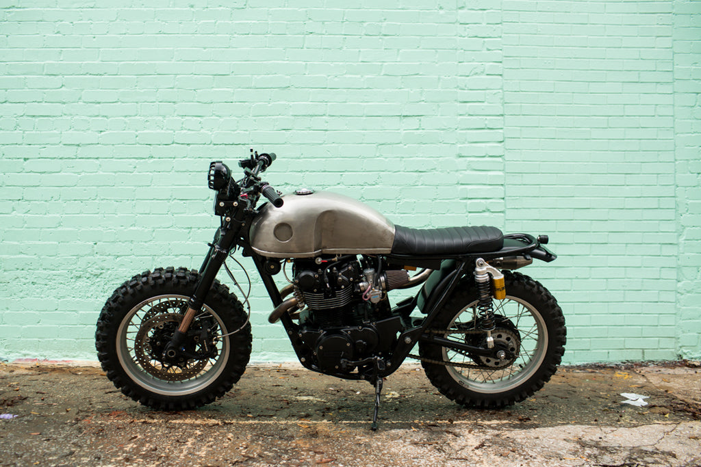 Custom CB450 Scrambler