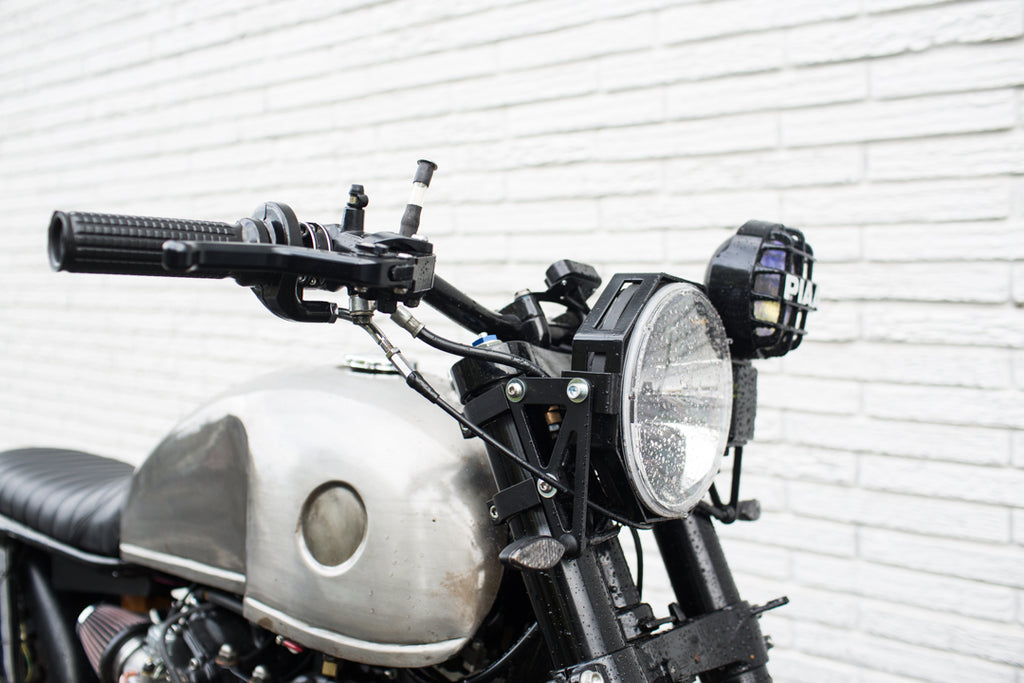 Custom motorcycle headlights - piaa
