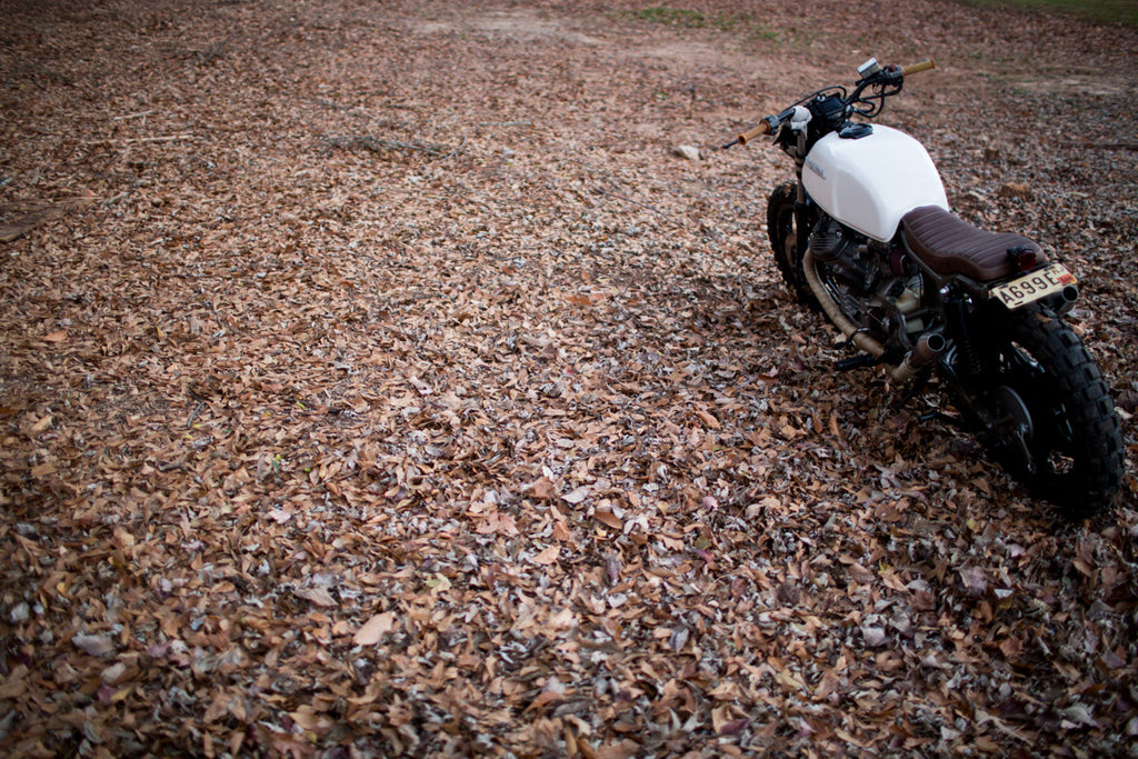 Custom CX500 Scrambler cafe racer