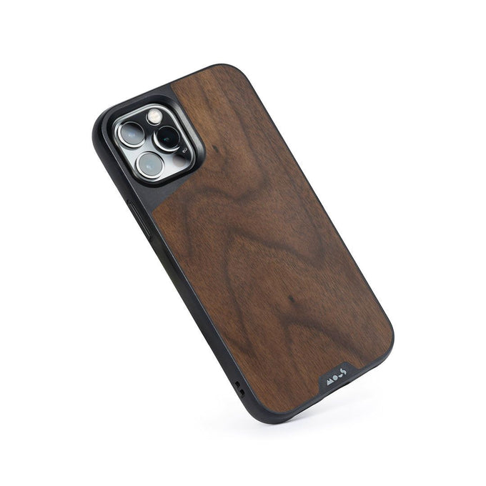 walnut iphone case protective magsafe