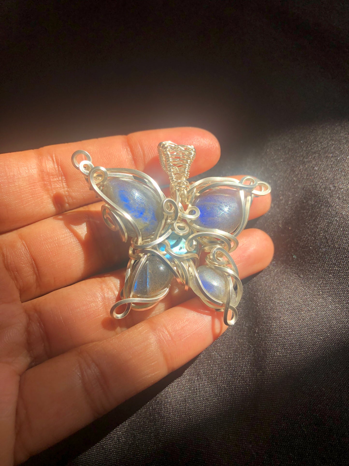 Butterfly Heart Necklace