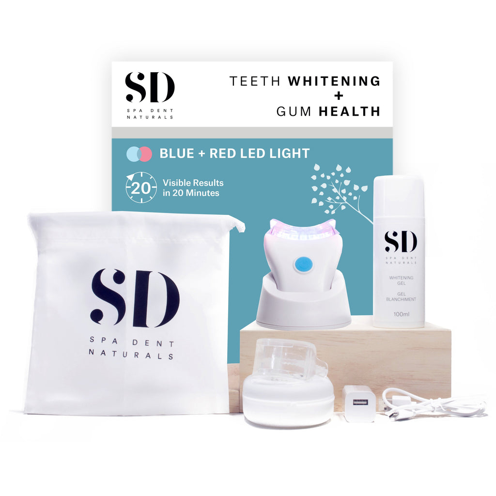 led teeth whitening spa