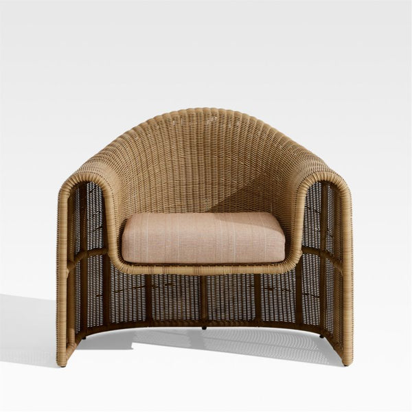 crate and barrel patio lounge chair