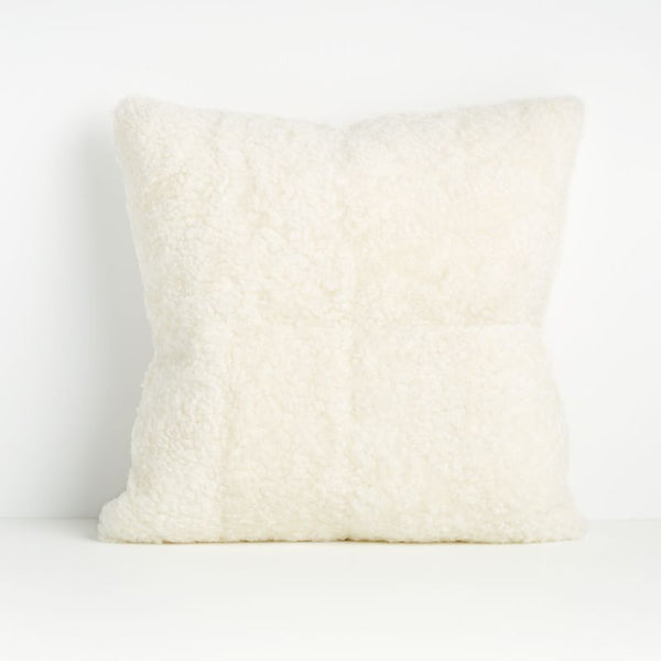 Andreo 20" White Pillow with FeatherDown Insert Crate and Barrel