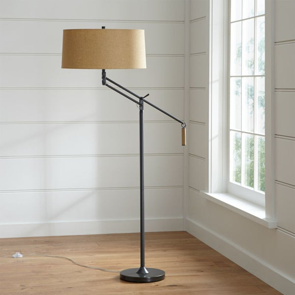 crate and barrel white lamp