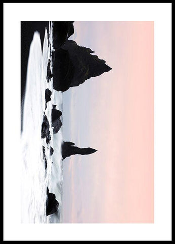 Peach Beach Print Collection - Nordic Side - Art + Prints, not-hanger
