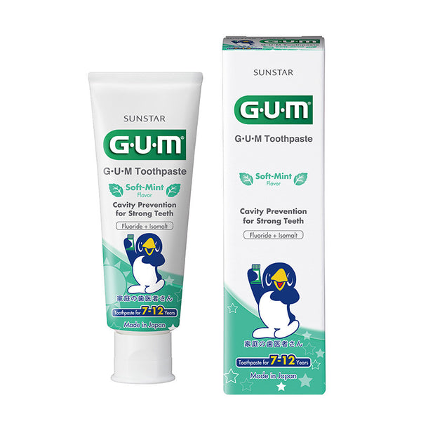 sunstar gum fluoride toothpaste cavity prevention mint