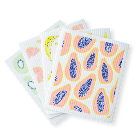 Fruit Sponge Cloths from Oona Goods