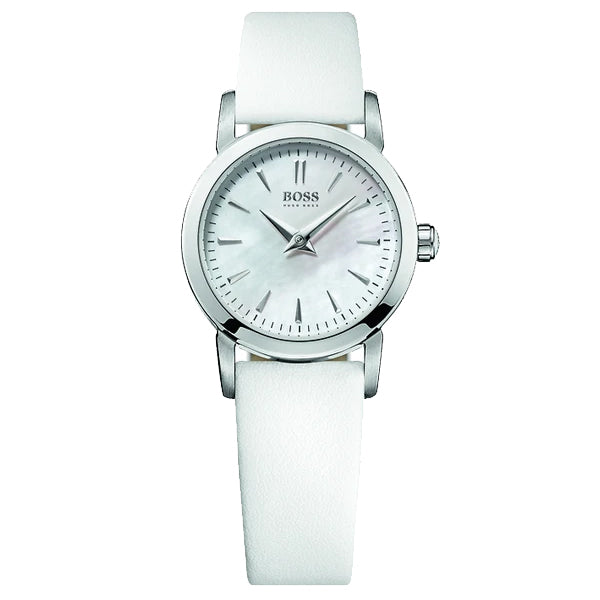 hugo boss mother of pearl watch