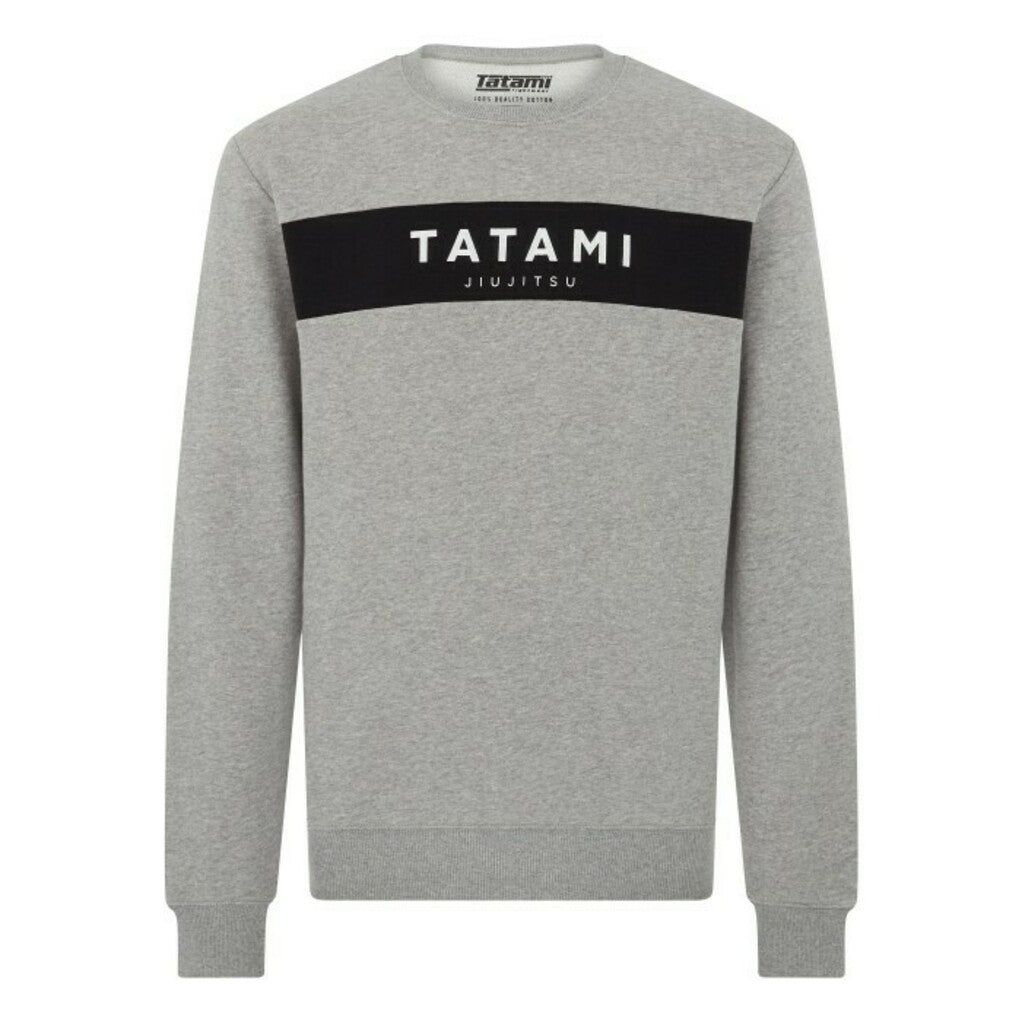 Tatami Original Black Grey Sweatshirt Men's Fightstyle.eu