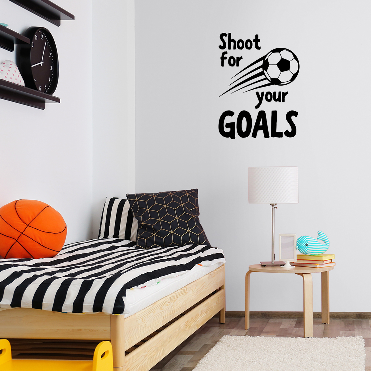 8 x 30, Black Design with Vinyl US V SOS 1011 2 Top Selling Decals Make Meaningful Goals Wall Art Size 8 Inches X 30 Inches Color 