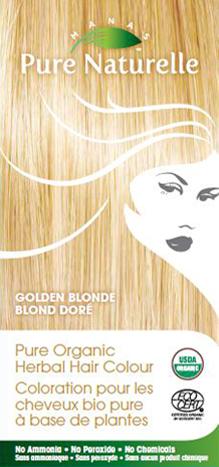GOLDEN BLONDE - Pure Organic, Manas PURE NATURELLE Herbal Hair Colour -  Pure Naturelle Organic & Natural Products, USA (A Division of Manas  International Inc. Canada)