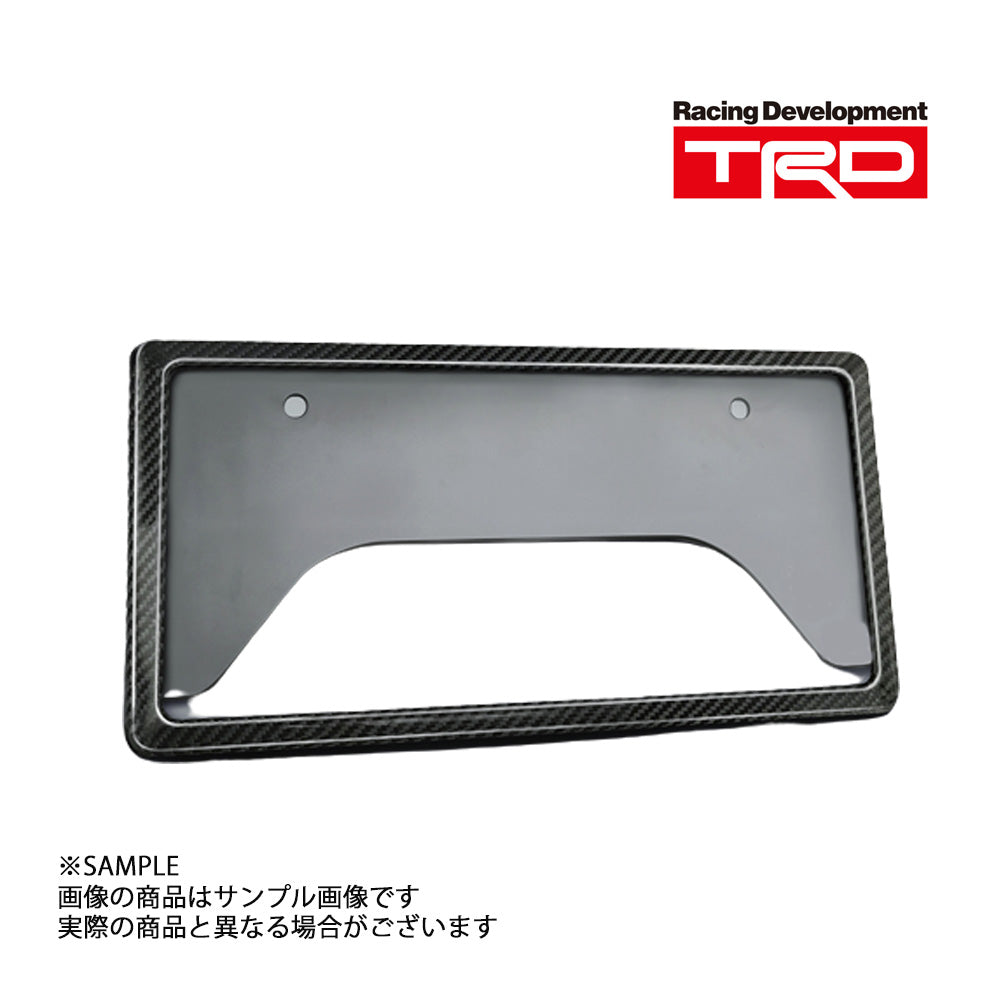 TRD GR カーボン ナンバーフレーム (フロント) MS371-00001