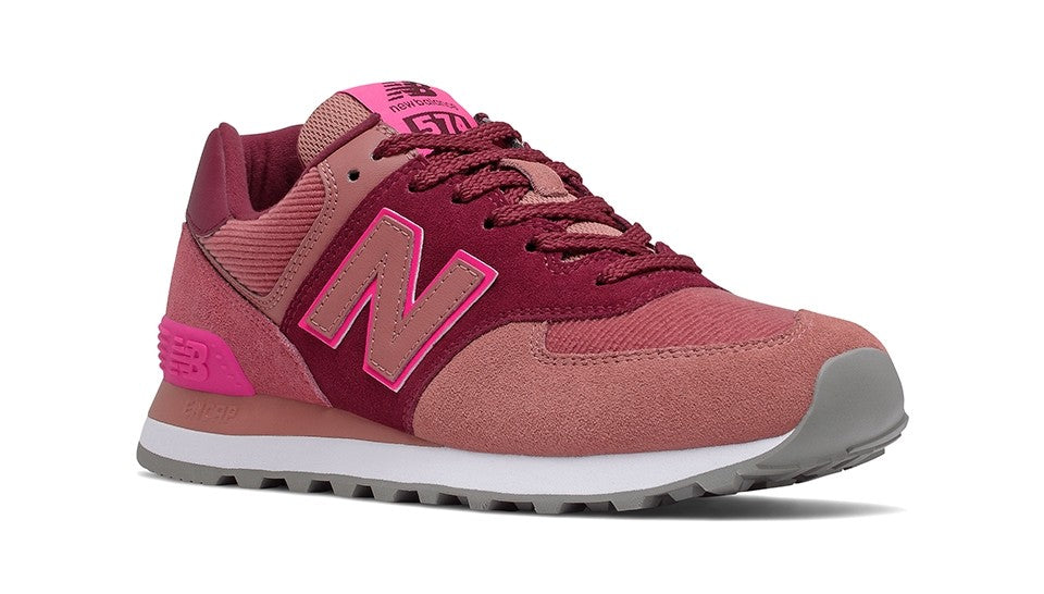 Zapatillas Balance 574 Fucsia Dama – Depormania