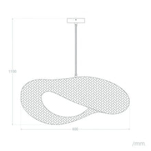 Cargar imagen en el visor de la galería, Suspension Bambou Kathu Karatasi