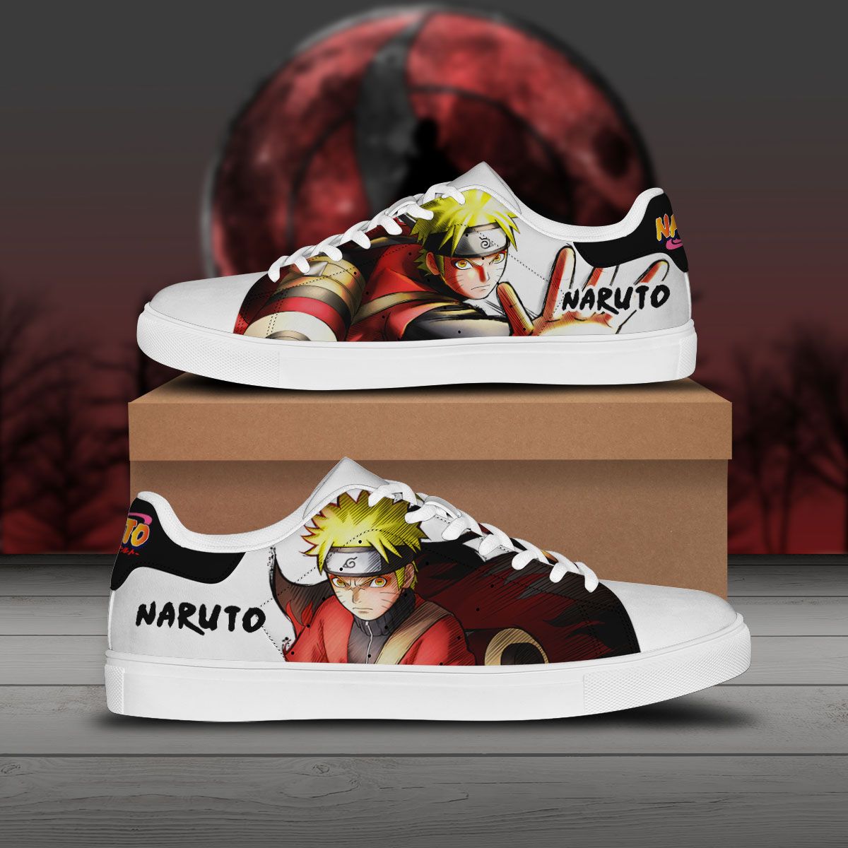 Naruto Skate Sneakers Custom Naruto Anime Shoes – Littleowh