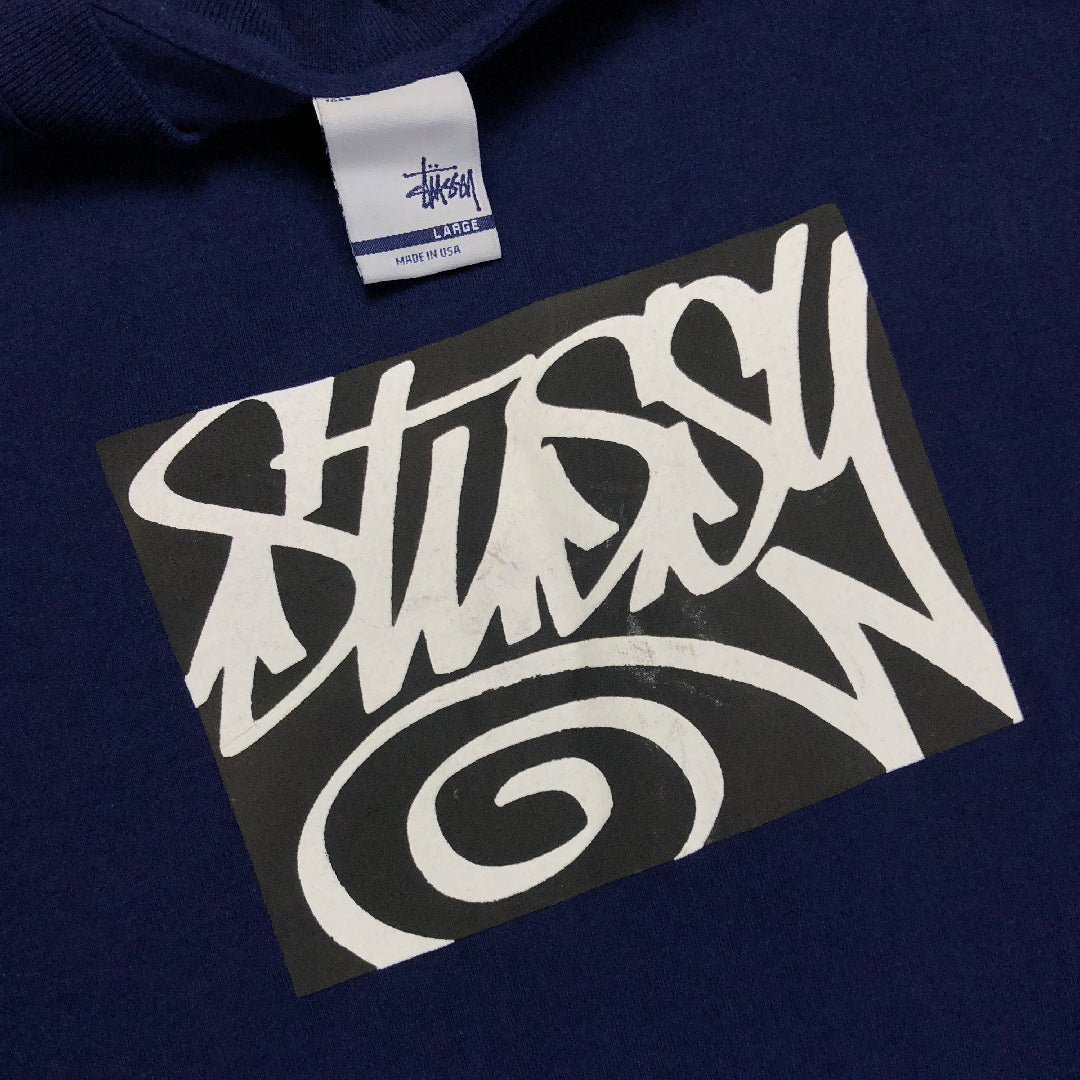 Vintage Stussy X Eric Haze Tee (Early 00s) – search studios