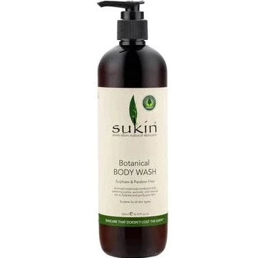 Sukin Botanical Body Wash 500ml