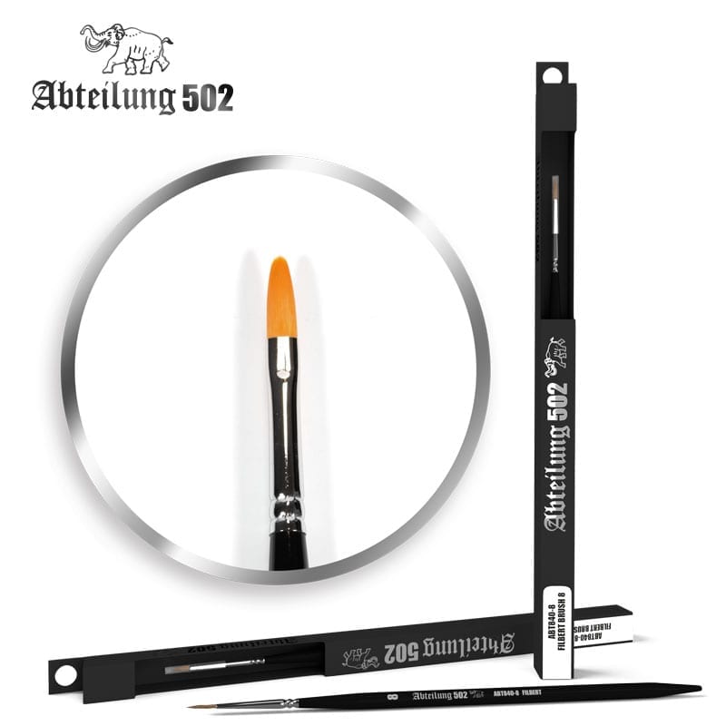 Abteilung 502 Filbert Brush 8