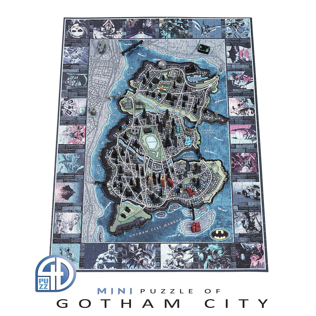 4D Puzzle Mini Batman Gotham City