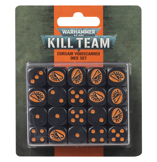 Kill Team Corsair Voidscarred Dice