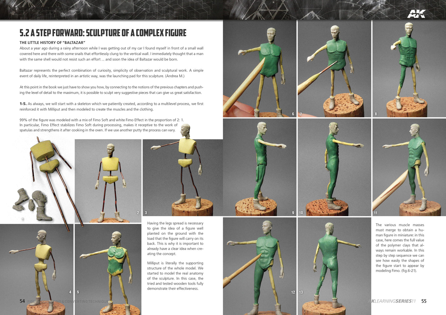 AK Interactive Learning Series #11 Figure Sculpting