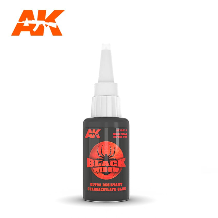 AK Interactive Black Widow Cyanoacrylate Super Glue