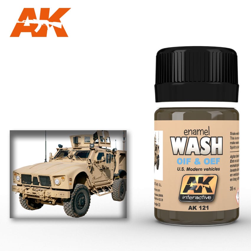 AK Interactive OIF & OEF - US Vehicles Wash