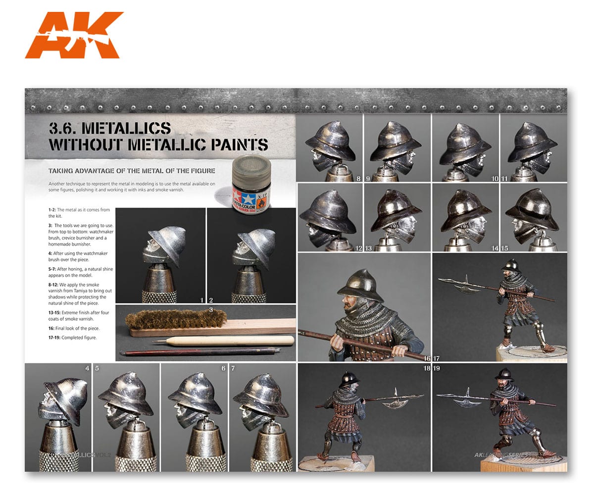 AK Interactive Learning Series #5 Metallics Vol. 2