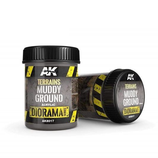 AK Interactive Terrains Muddy Ground 250ml