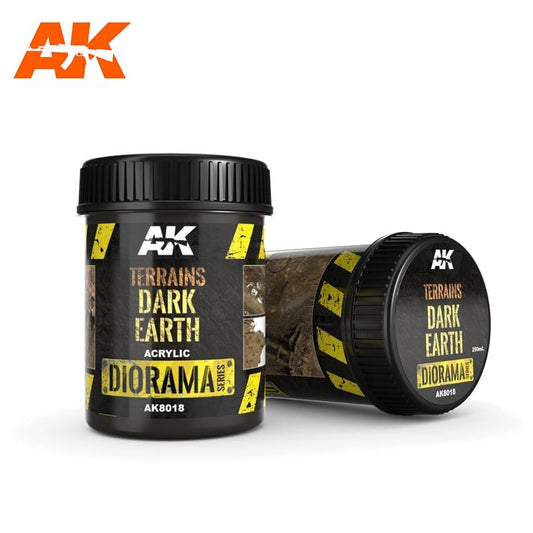 AK Interactive Terrains Dark Earth 250ml