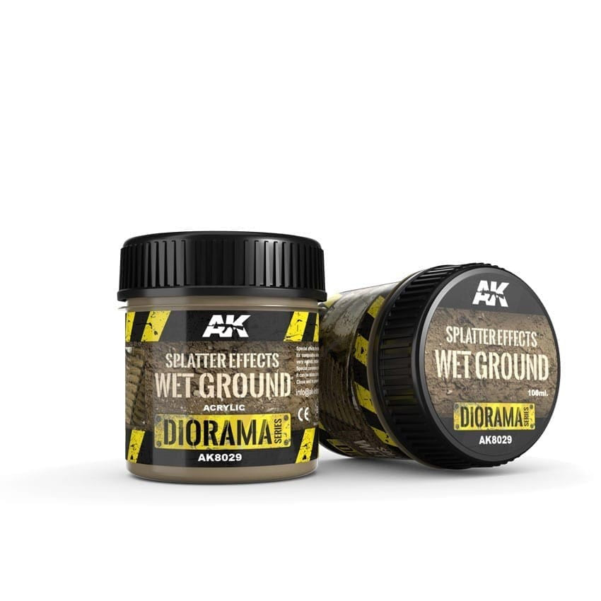 AK Interactive Splatter Effects Wet Ground 100ml