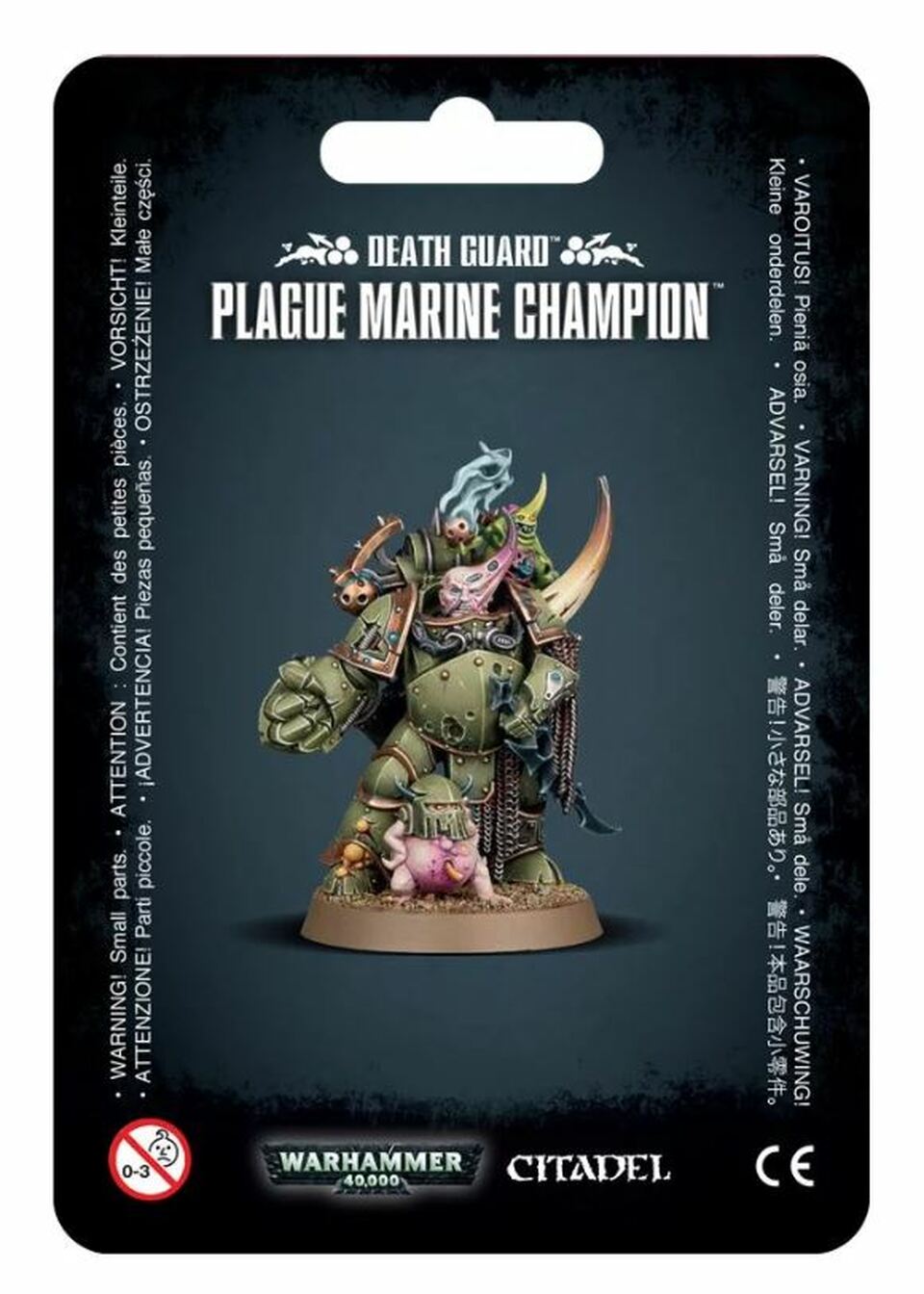 Death Guard Plague Marine Champion