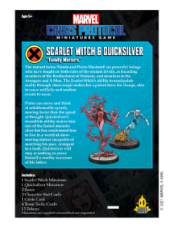 Marvel Crisis Protocol: Scarlet Witch and Quicksilver Character Pack