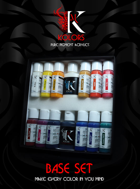 Kimera Kolors Pure Pigments Base Set