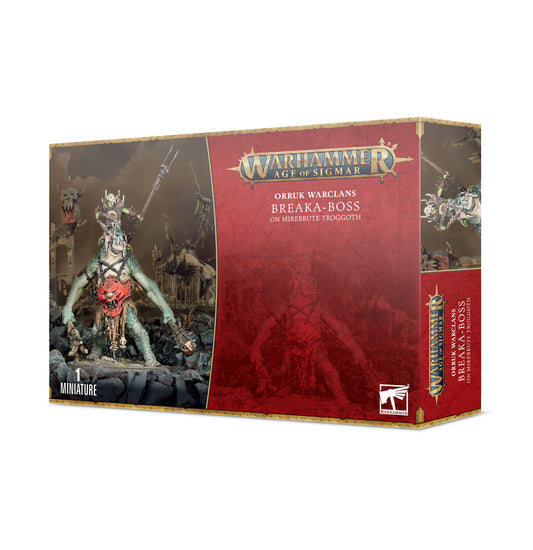 Orruk Warclans Breaka-Boss on Mirebrute Troggoth