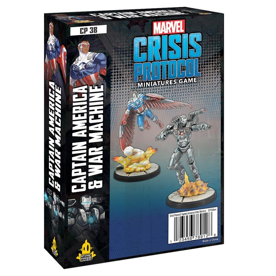 Marvel Crisis Protocol: Captain America and War Machine