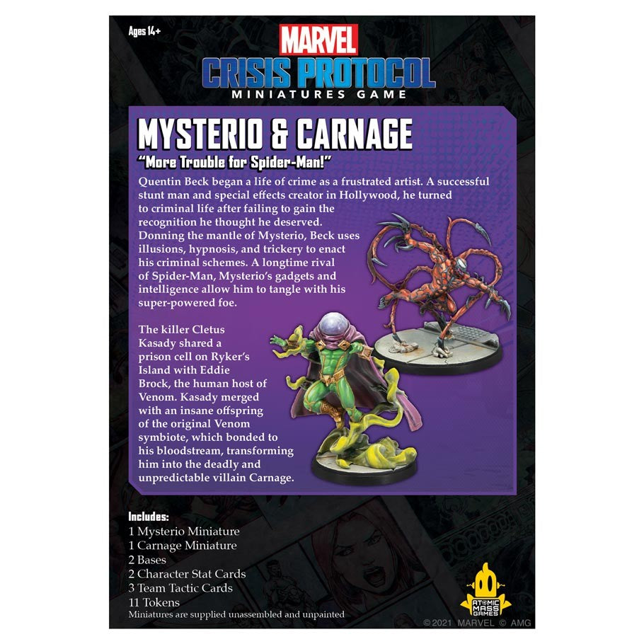 Marvel Crisis Protocol: Mysterio and Carnage