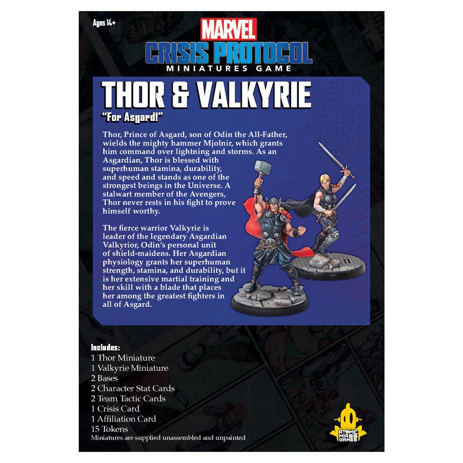 Marvel Crisis Protocol: Thor and Valkyrie