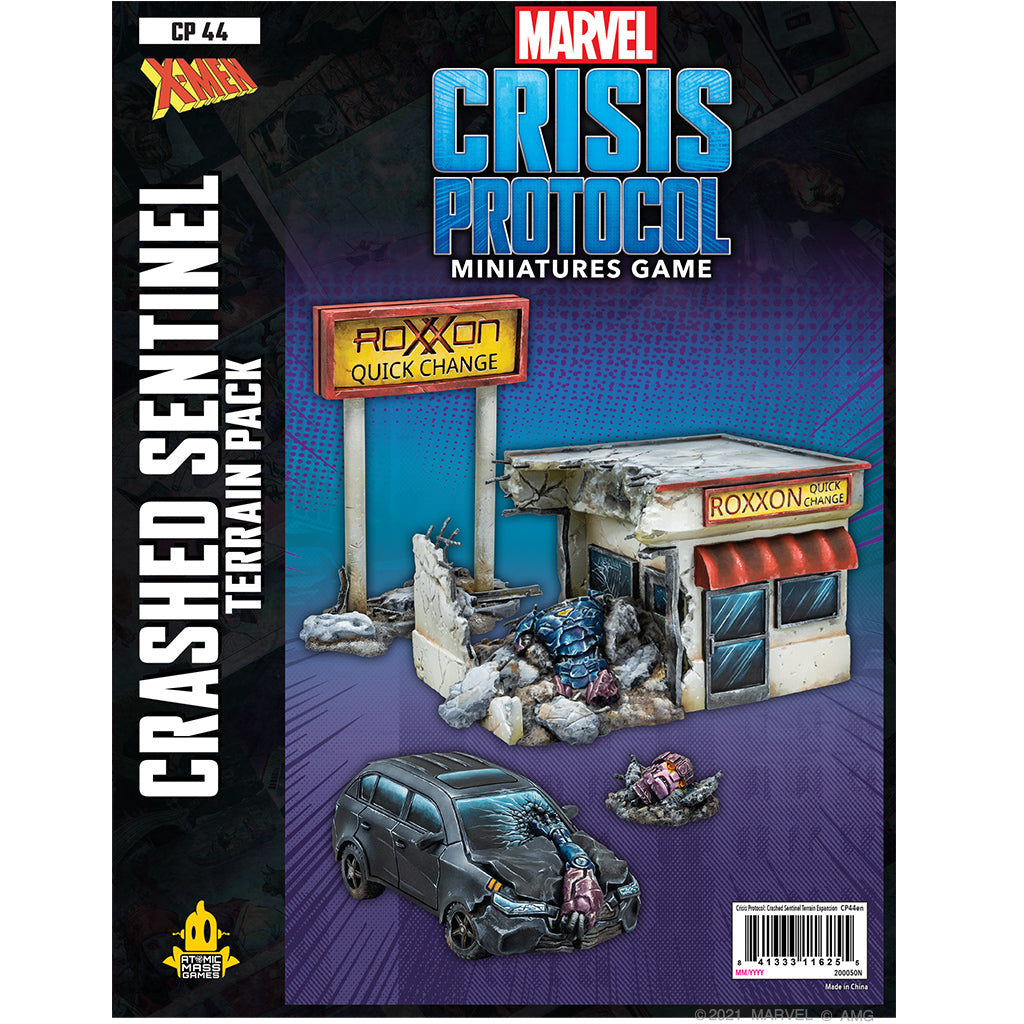 Marvel Crisis Protocol: Crashed Sentinel Terrain Expansion