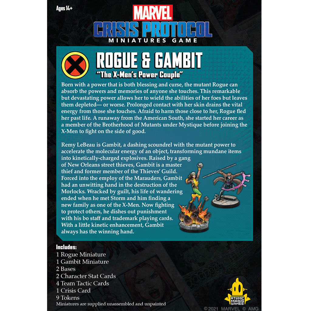 Marvel Crisis Protocol: Gambit & Rogue