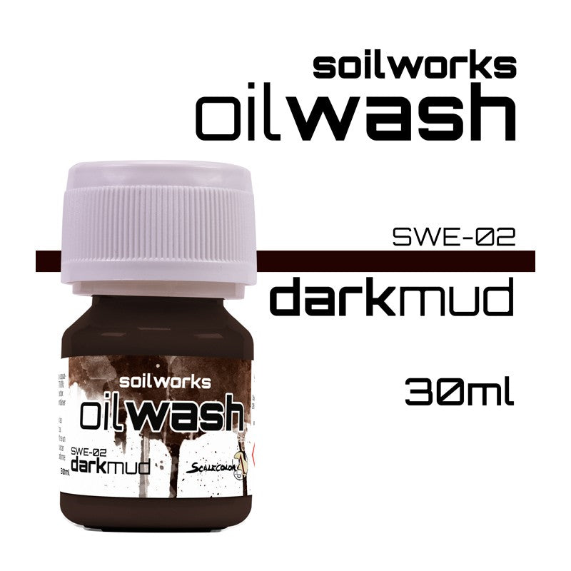 Scale75 soilworks Oil Wash Dark Mud
