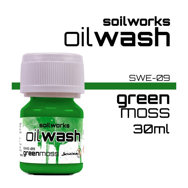 Scale75 soilworks Oil Wash Green Moss