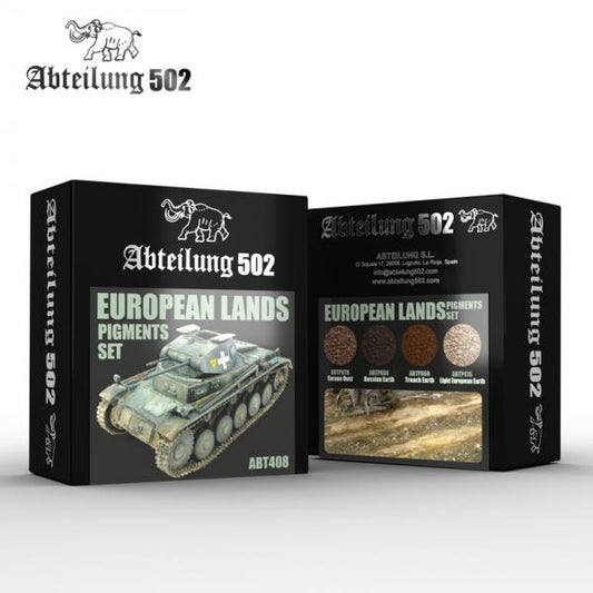 Abteilung 502: European Lands Pigments Set