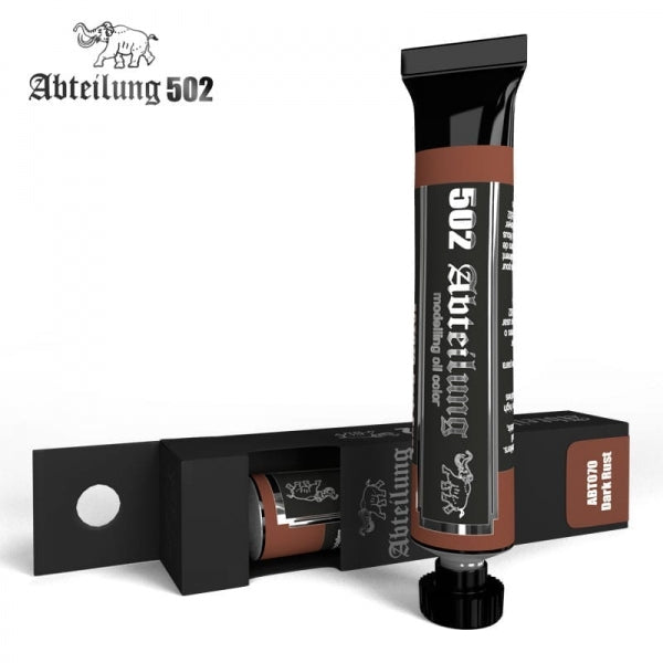 Abteilung 502 Modelling Oil Color Dark Rust